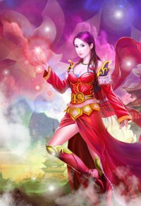 为尔簪花插满头